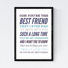 Load image into Gallery viewer, You're My Best Friend (Queen)