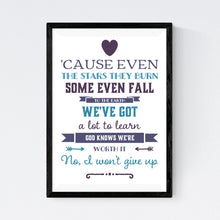 Load image into Gallery viewer, I Won't Give Up (Jason Mraz)