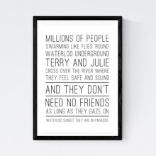 Load image into Gallery viewer, Waterloo Sunset (The Kinks)