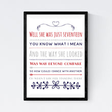 Load image into Gallery viewer, Saw Her Standing There (The Beatles)