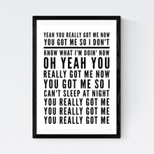 Load image into Gallery viewer, You Really Got Me (The Kinks)