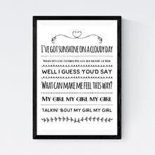 Load image into Gallery viewer, My Girl (The Temptations)