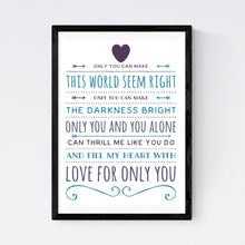 Load image into Gallery viewer, Only You (The Platters)