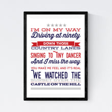 Load image into Gallery viewer, Castle On The Hill (Ed Sheeran)