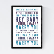 Load image into Gallery viewer, Marry You (Bruno Mars)