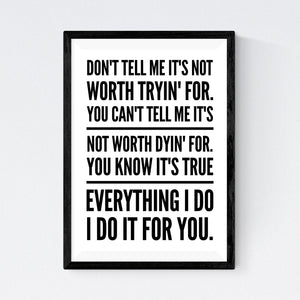 Everything I Do (Bryan Adams)