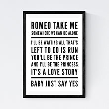 Load image into Gallery viewer, Love Story (Taylor Swift)