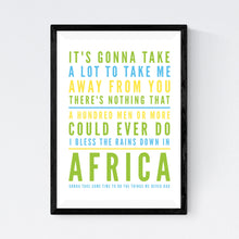 Load image into Gallery viewer, Africa (Toto)
