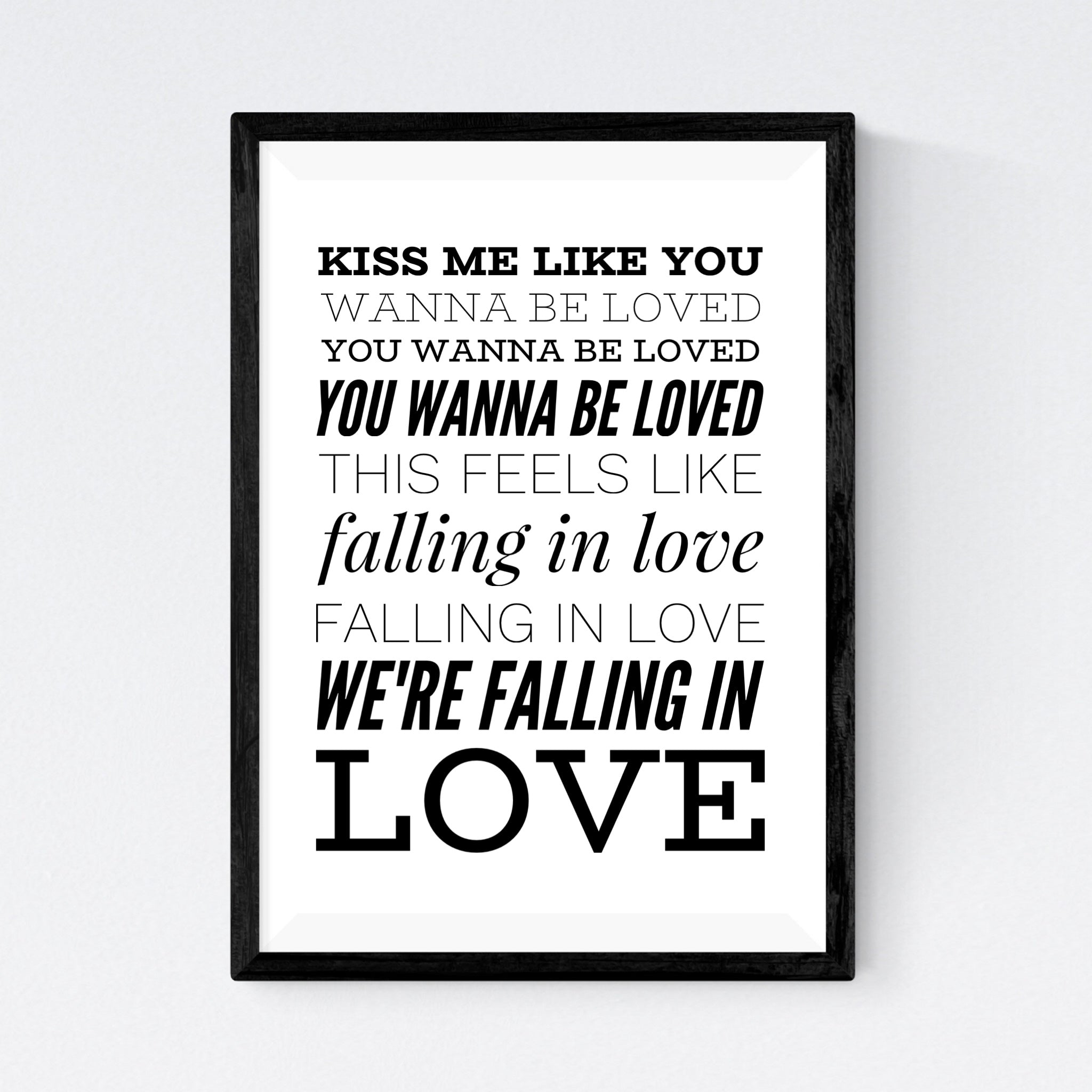 Kiss Me (Ed Sheeran) – First Dance Prints